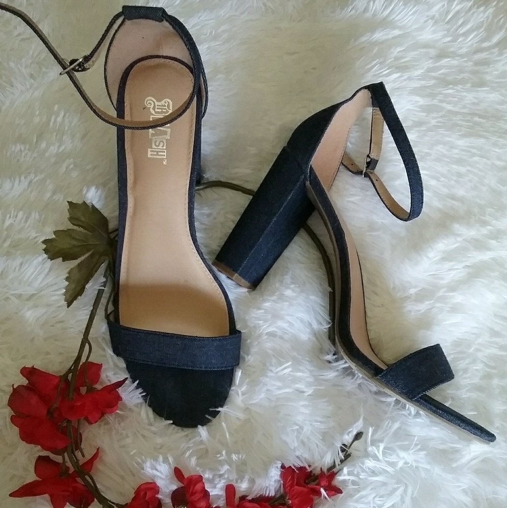 Brand new women's Jean material shoes